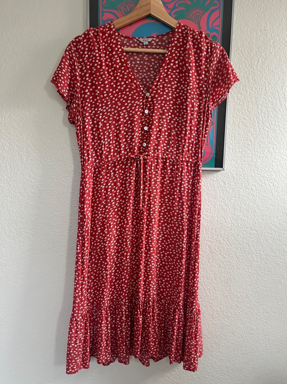 Rails Red Floral “Kiki” Dress